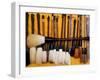 Brushes at a Chinese Street Market, China-Bruce Behnke-Framed Photographic Print