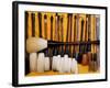 Brushes at a Chinese Street Market, China-Bruce Behnke-Framed Photographic Print