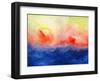 Brushfire II-Jacqueline Maldonado-Framed Art Print