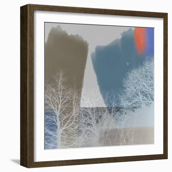 Brushmark Trees-Sarah Cheyne-Framed Giclee Print