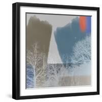 Brushmark Trees-Sarah Cheyne-Framed Giclee Print