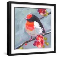 Brushstroke Bird I-Jennifer Parker-Framed Art Print