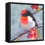 Brushstroke Bird I-Jennifer Parker-Framed Stretched Canvas