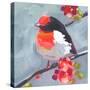 Brushstroke Bird I-Jennifer Parker-Stretched Canvas