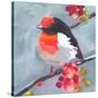 Brushstroke Bird I-Jennifer Parker-Stretched Canvas