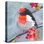 Brushstroke Bird I-Jennifer Parker-Stretched Canvas