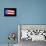 Brushstroke Flag Puerto Rico-robodread-Mounted Art Print displayed on a wall