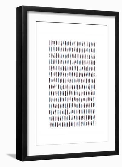 Brushstrokes SoftLuxe-Urban Epiphany-Framed Art Print