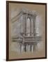 Brushwork Architecture Study IV-Ethan Harper-Framed Art Print