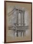 Brushwork Architecture Study IV-Ethan Harper-Framed Art Print