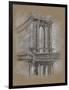 Brushwork Architecture Study IV-Ethan Harper-Framed Art Print