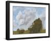 Brushy Summer Sky II-Ethan Harper-Framed Art Print