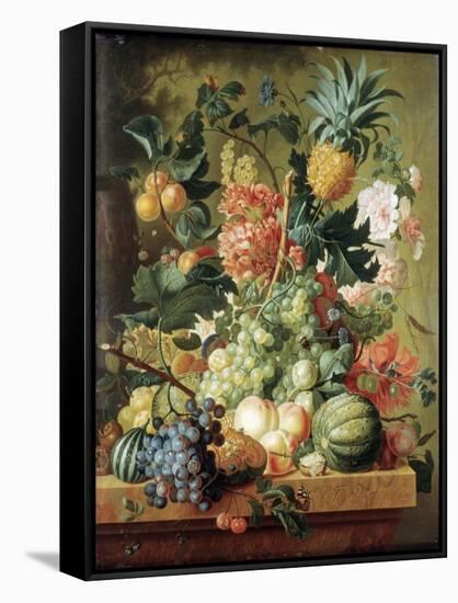 Brussel: Fruits, 1789-Paul Theodor van Brussel-Framed Stretched Canvas