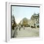 Brussels (Belgium), Anspach Boulevard and the Stock Exchange-Leon, Levy et Fils-Framed Photographic Print