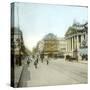 Brussels (Belgium), Anspach Boulevard and the Stock Exchange-Leon, Levy et Fils-Stretched Canvas