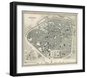 Brussels, Belgium, c.1860-null-Framed Art Print