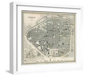 Brussels, Belgium, c.1860-null-Framed Art Print