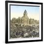 Brussels (Belgium), Panorama of the Courthouse-Leon, Levy et Fils-Framed Photographic Print