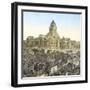 Brussels (Belgium), Panorama of the Courthouse-Leon, Levy et Fils-Framed Photographic Print