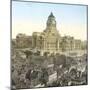 Brussels (Belgium), Panorama of the Courthouse-Leon, Levy et Fils-Mounted Photographic Print