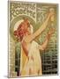 Brussels, Belgium - Robette Absinthe Advertisement Poster-Lantern Press-Mounted Art Print