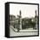 Brussels (Belgium), the Place Des Sablons-Leon, Levy et Fils-Framed Stretched Canvas