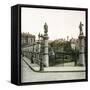 Brussels (Belgium), the Place Des Sablons-Leon, Levy et Fils-Framed Stretched Canvas