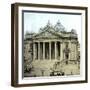 Brussels (Belgium), the Stock Exchange-Leon, Levy et Fils-Framed Photographic Print