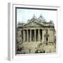 Brussels (Belgium), the Stock Exchange-Leon, Levy et Fils-Framed Photographic Print