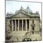 Brussels (Belgium), the Stock Exchange-Leon, Levy et Fils-Mounted Photographic Print