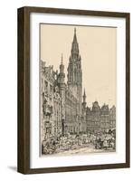 'Brussels', c1820 (1915)-Samuel Prout-Framed Giclee Print