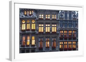 Brussels Grand Place 1-Charles Bowman-Framed Photographic Print