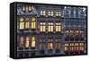 Brussels Grand Place 1-Charles Bowman-Framed Stretched Canvas