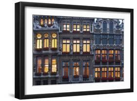 Brussels Grand Place 1-Charles Bowman-Framed Photographic Print