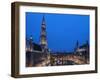 Brussels Grand Place 2-Charles Bowman-Framed Photographic Print