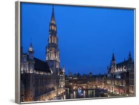 Brussels Grand Place 2-Charles Bowman-Framed Photographic Print