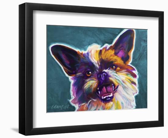 Brussels Griffon - Spicey-Dawgart-Framed Giclee Print