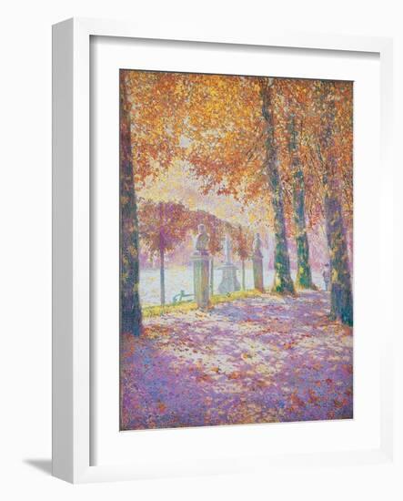 Brussels Park-Franz Gailliard-Framed Giclee Print