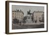 Brussels, Place Royale, Statue of Godefroid De Bouillon-null-Framed Giclee Print