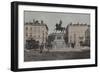 Brussels, Place Royale, Statue of Godefroid De Bouillon-null-Framed Giclee Print