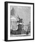 Brussels, Place Royale-null-Framed Art Print