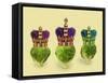 Brussels Sprouts with Crown 'We Three Kings'-null-Framed Stretched Canvas