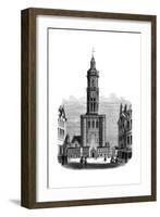 Brussels Town Hall, 17th Century-null-Framed Giclee Print