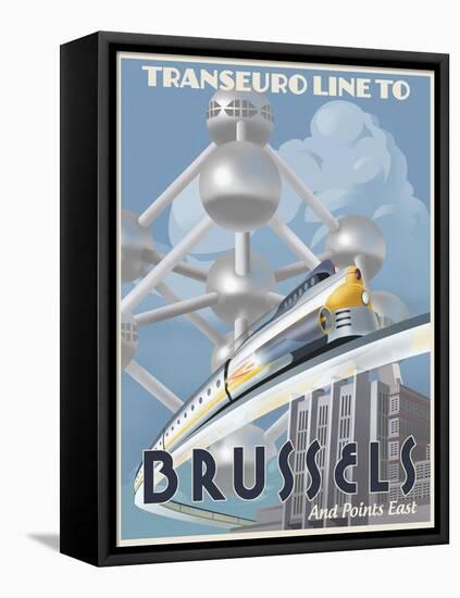 Brussels-Steve Thomas-Framed Stretched Canvas