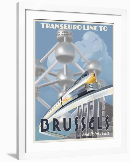 Brussels-Steve Thomas-Framed Giclee Print