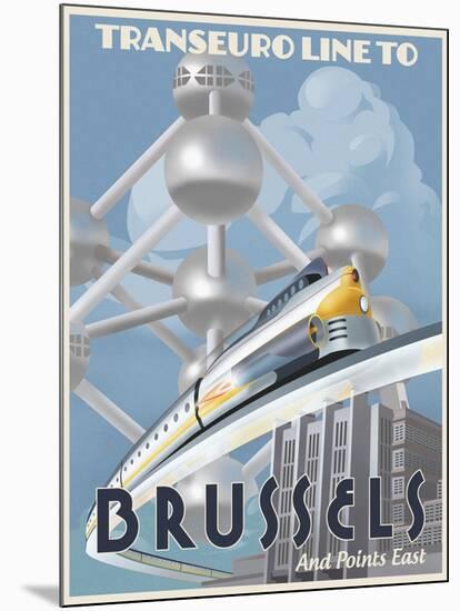 Brussels-Steve Thomas-Mounted Giclee Print