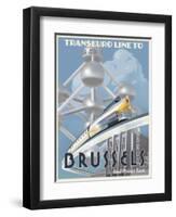 Brussels-Steve Thomas-Framed Premium Giclee Print