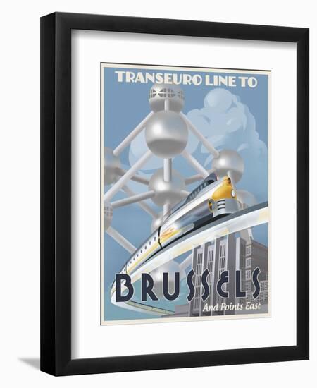 Brussels-Steve Thomas-Framed Premium Giclee Print