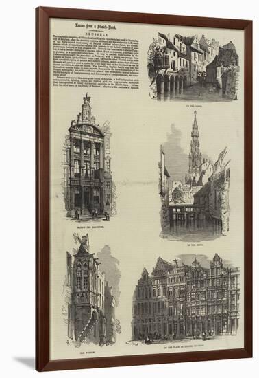 Brussels-Samuel Read-Framed Giclee Print