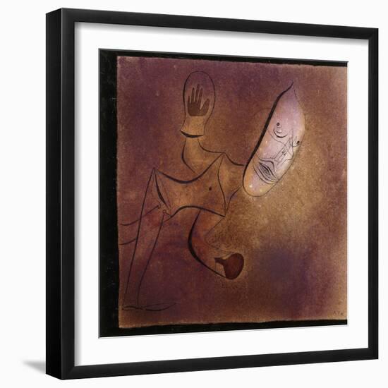 Brutal Pierrot-Paul Klee-Framed Premium Giclee Print